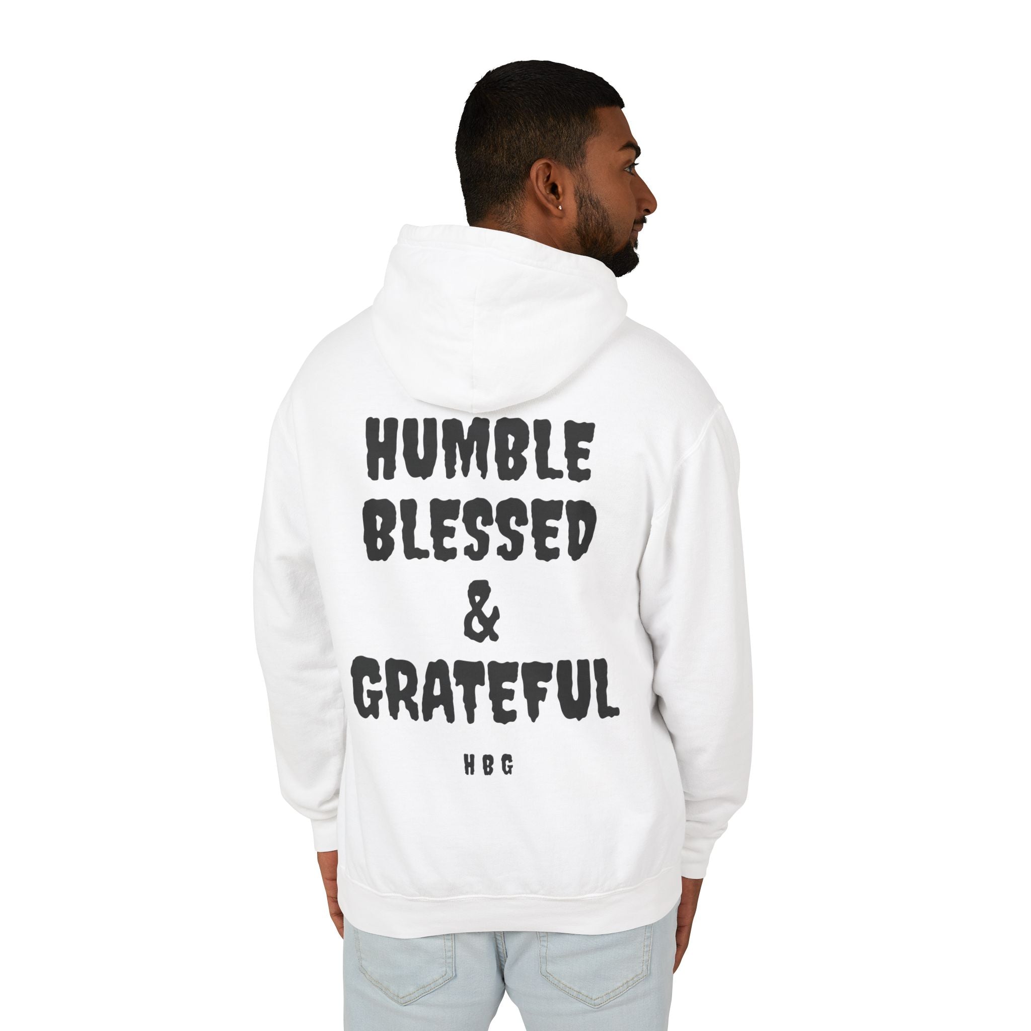 Hoodie - "Humble Blessed & Grateful" Lightweight Pullover