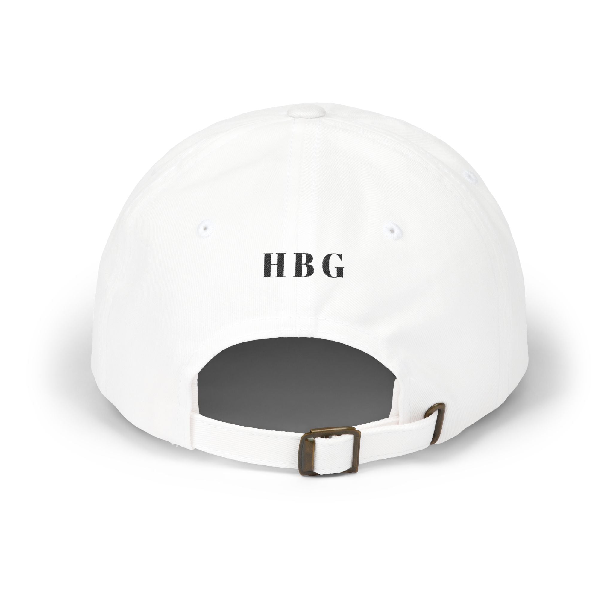 Humble Blessed Grateful Dad Cap — Embroidered Inspirational Baseball Hat (HBG Back)