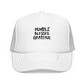 Trucker Hat — Humble Blessed Grateful Embroidered Cap