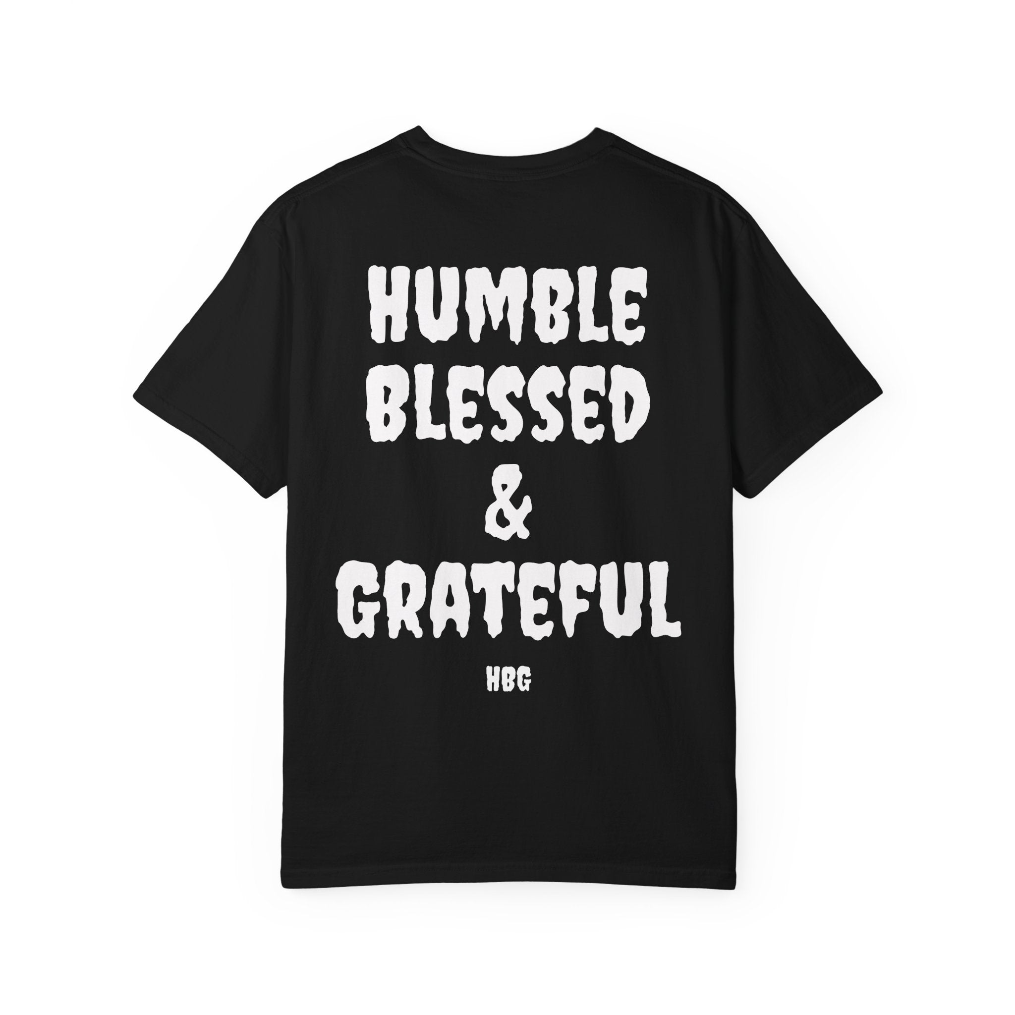 Humble Blessed & Grateful T-Shirt — Religious Cross Graphic Tee