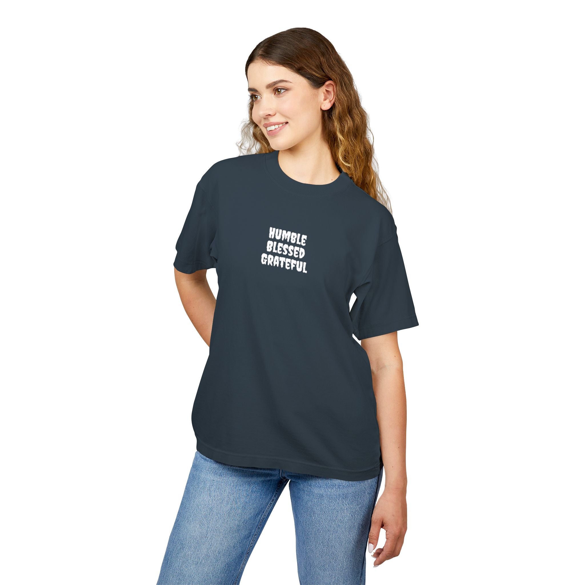 Blessed Grateful Tee — Retro Bubble Letter