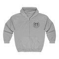 Blessed Grateful Hoodie - Palm Tree Beach Zip-Up Sweatshirt