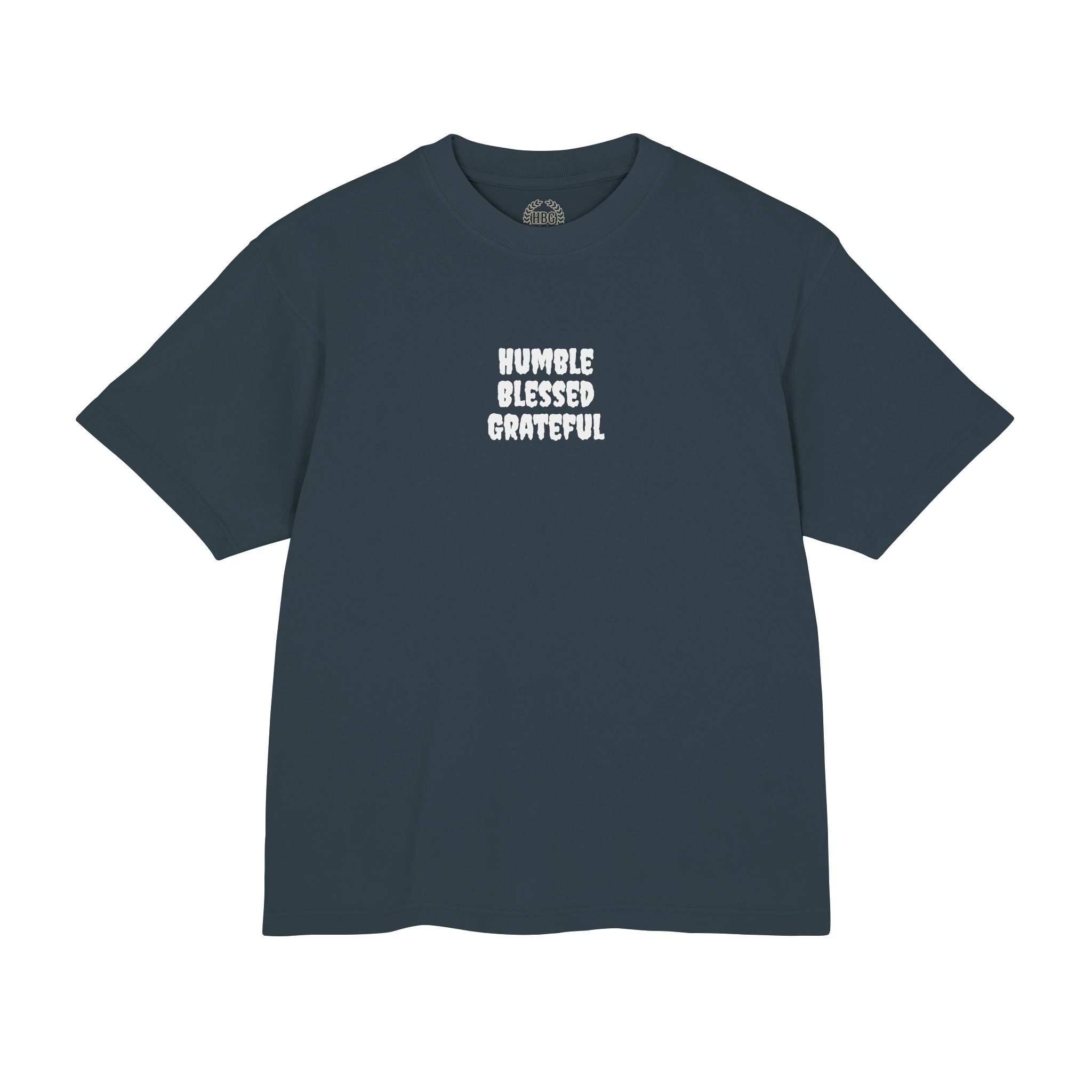 Blessed Grateful Tee — Retro Bubble Letter