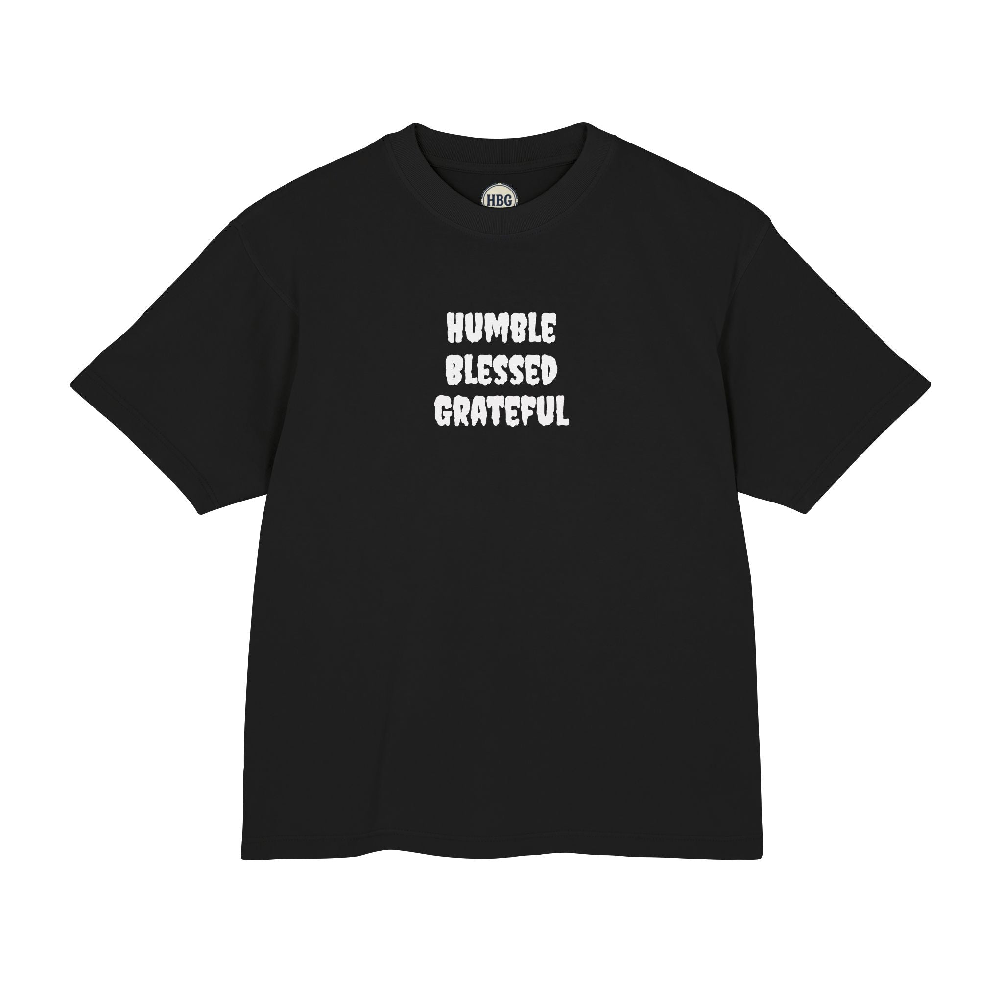 Grateful Blessed Thankful T-Shirt — Minimal Positive Message Tee