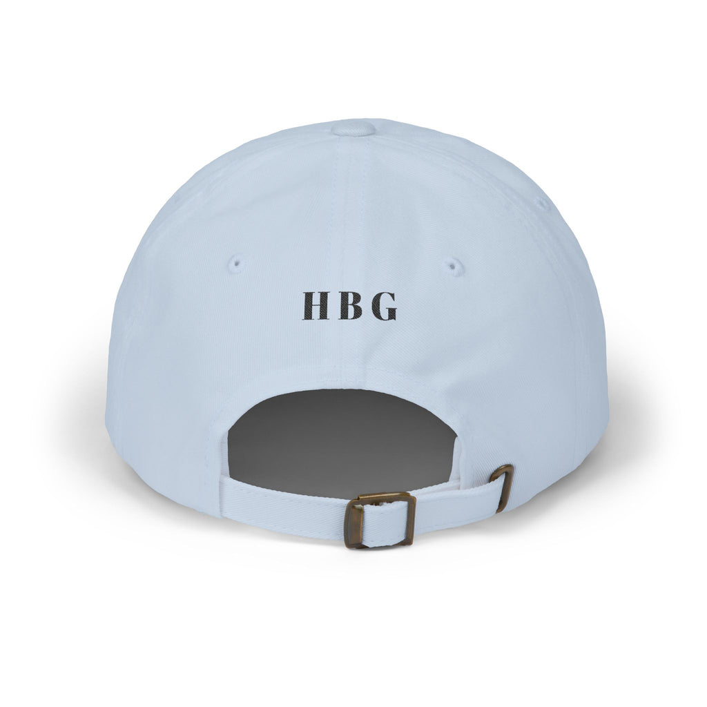 Humble Blessed Grateful Dad Cap — Embroidered Inspirational Baseball Hat (HBG Back)