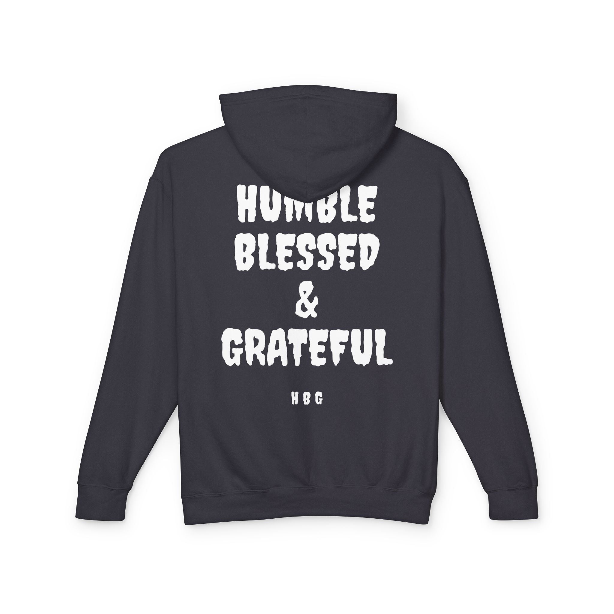 Hoodie — "Humble Blessed & Grateful" Lightweight Cream Hoodie