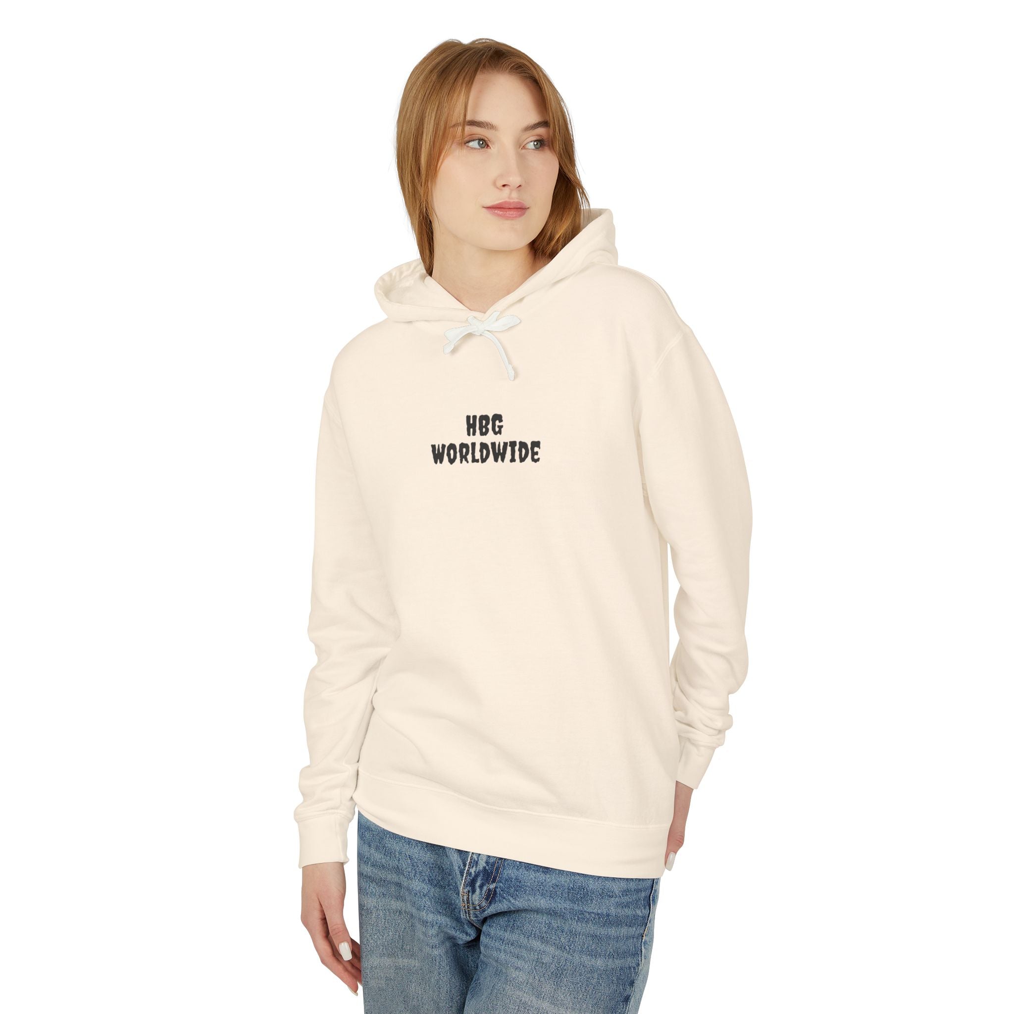 Hoodie — "Humble Blessed & Grateful" Lightweight Cream Hoodie