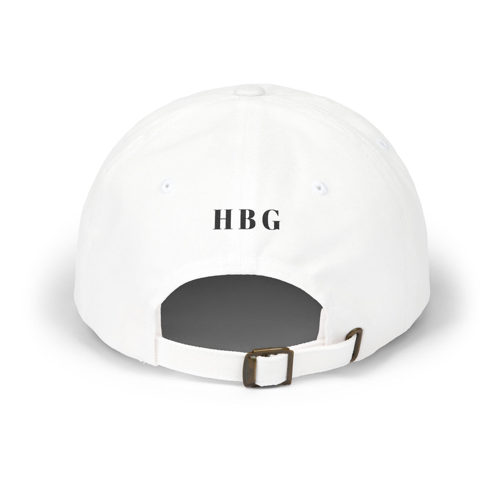 Humble Blessed Grateful Dad Cap — Embroidered Inspirational Baseball Hat (HBG Back)