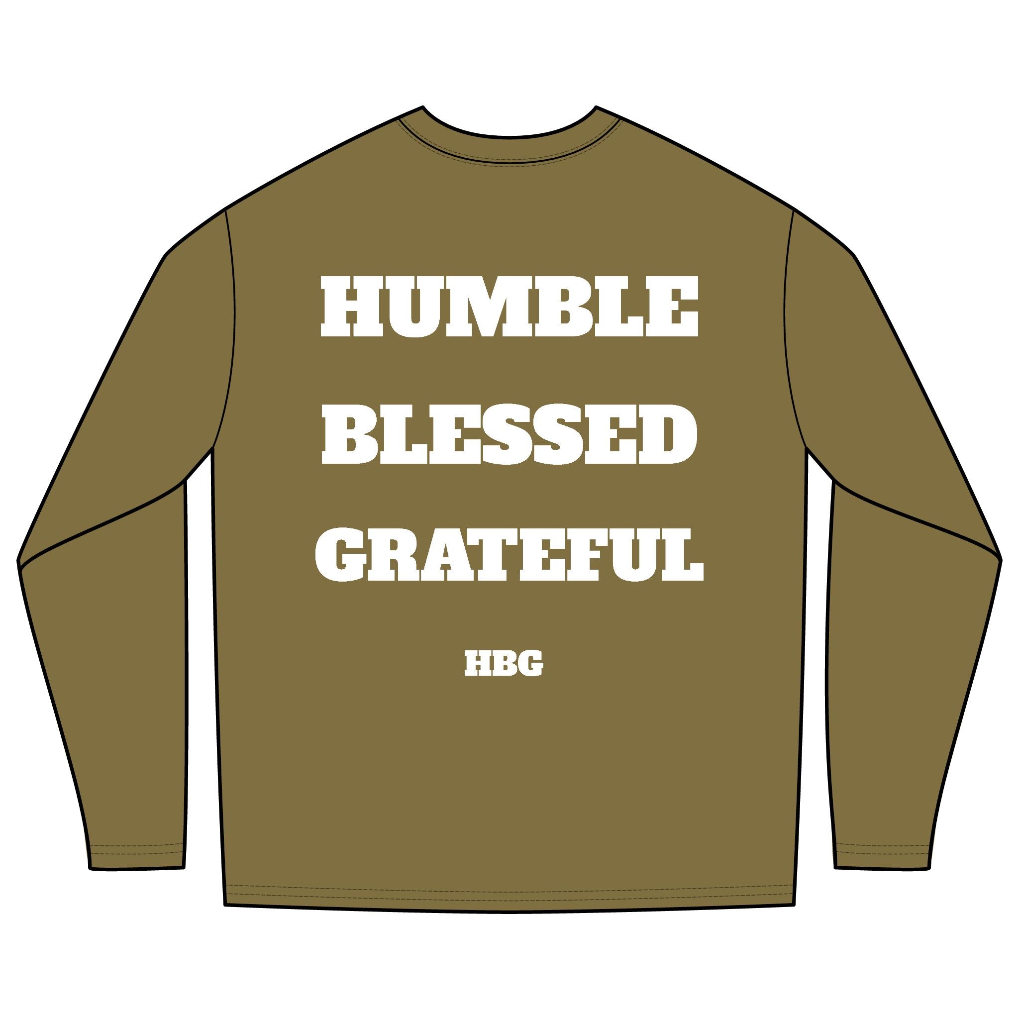 Long Sleeve Camo Tee — Humble Blessed Grateful