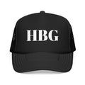 HBG Foam Trucker Hat — Classic Monogram Mesh Cap