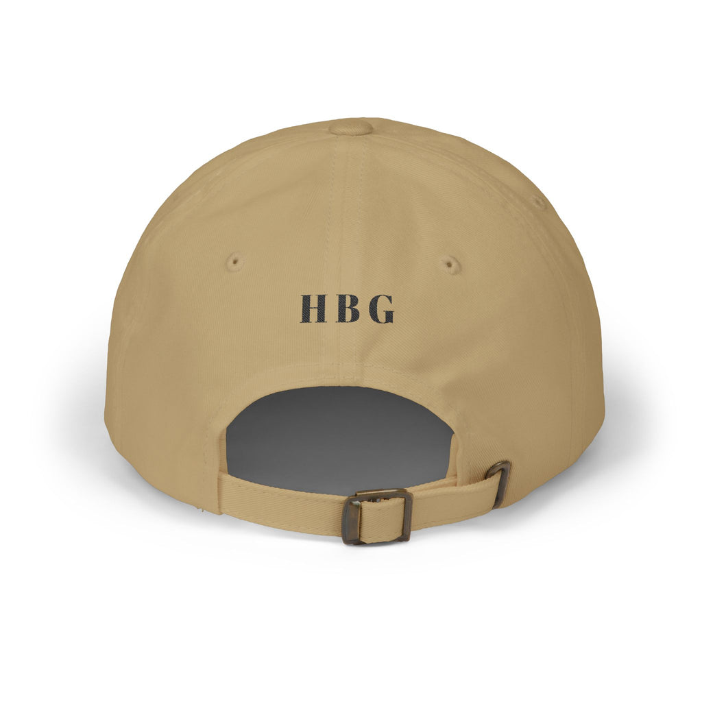 Humble Blessed Grateful Dad Cap — Embroidered Inspirational Baseball Hat (HBG Back)